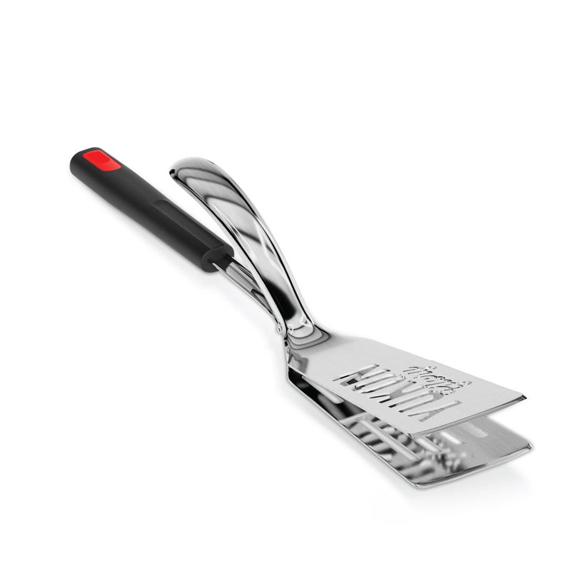 Yukon Gloryâ„¢ Premium Stainless-Steel, Rubber-Grip Tongs-Spatula, Perfect for Grilling, Cooking, Frying, and Griddling - Image 5